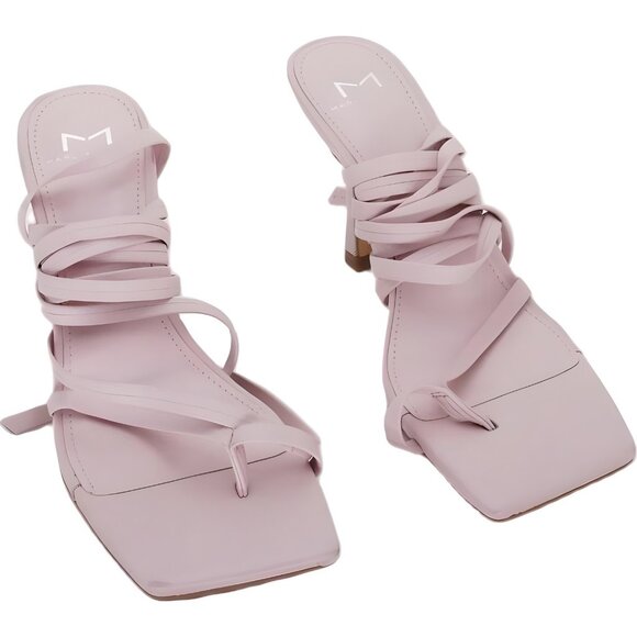 Marc Fisher Dominic Ankle Strap Sandal Medium Pink Size 6.5 - Picture 1 of 6